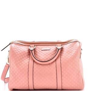 Joy Boston Bag Microguccissima Leather #240320G86B